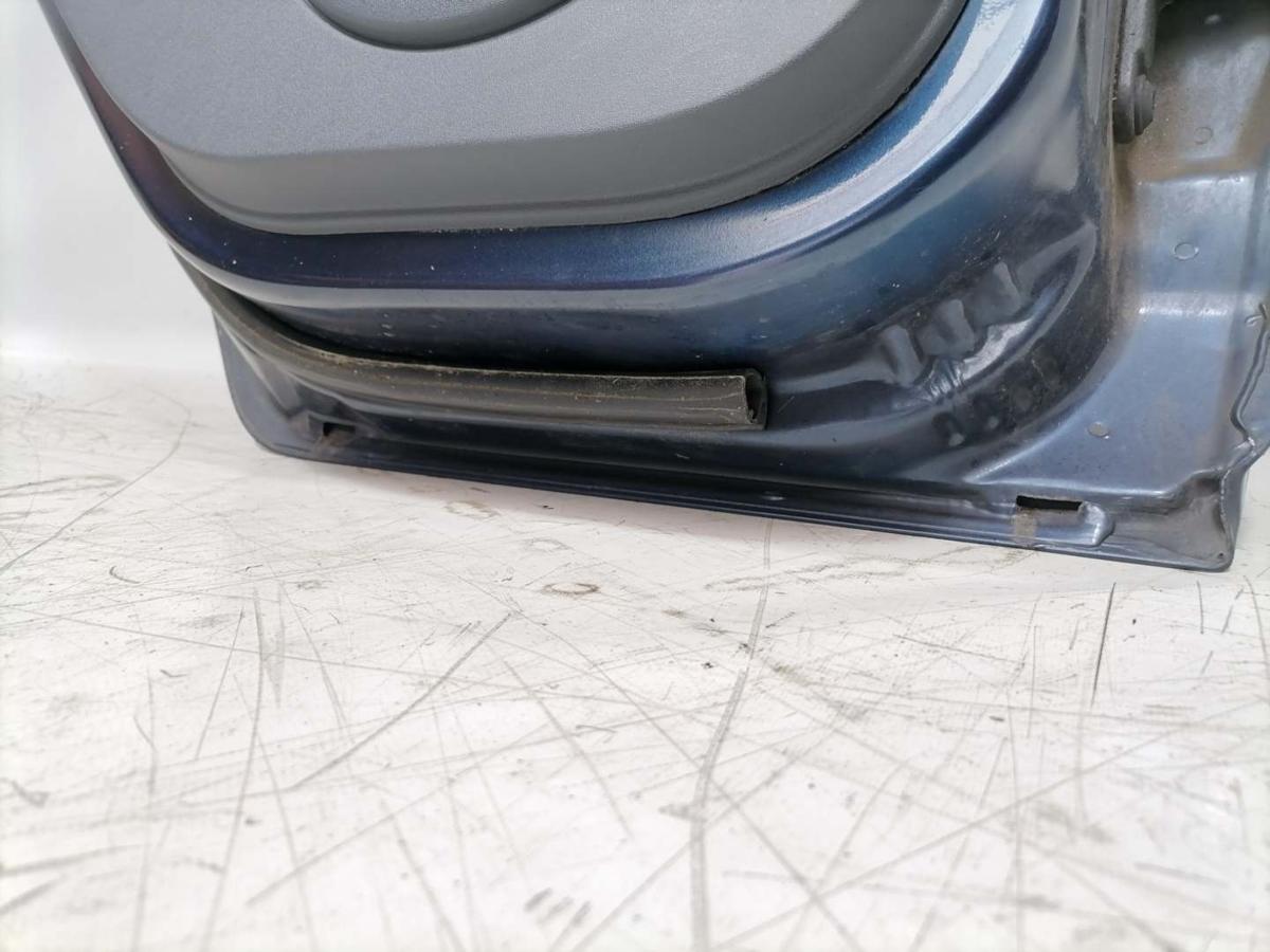 Mitsubishi Colt Z30 original T&uuml;r hinten links T43 Blau Rohbau Bj.2005